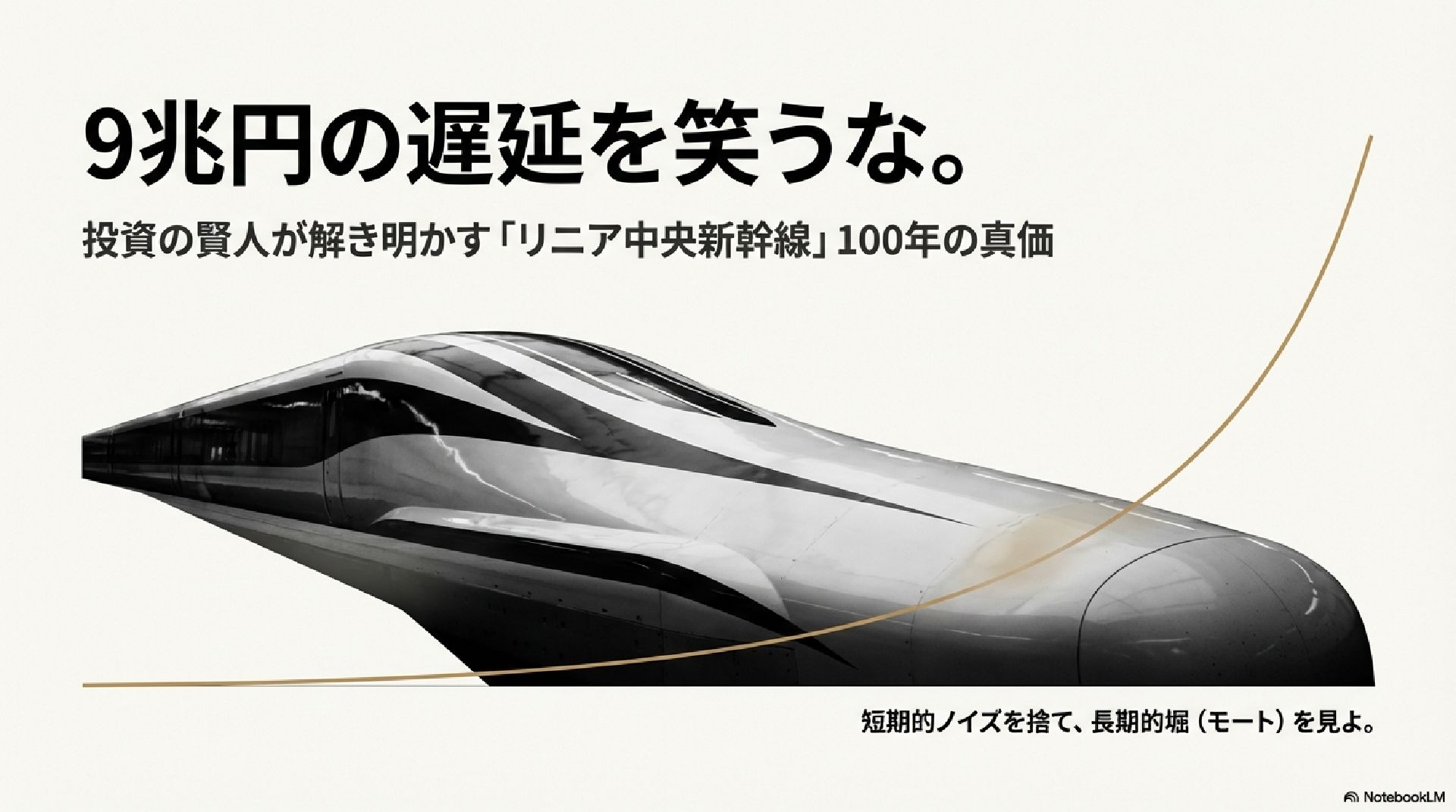 短期的ノイズを捨て、長期的「堀」を見よ