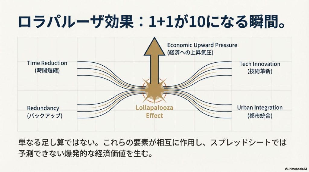 ロラパルーザ効果：1+1が10になる瞬間