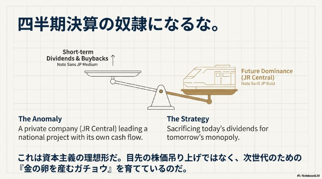 四半期決算の奴隷になるな