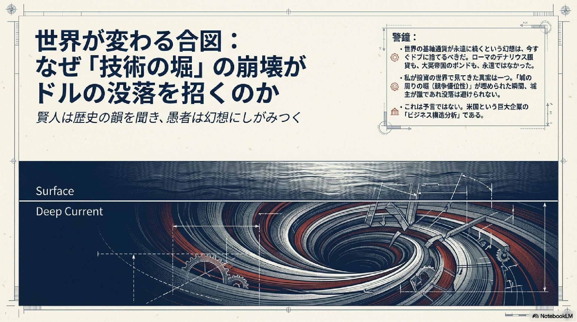 歴史の大きな転換点：永遠の幻想を捨てる時