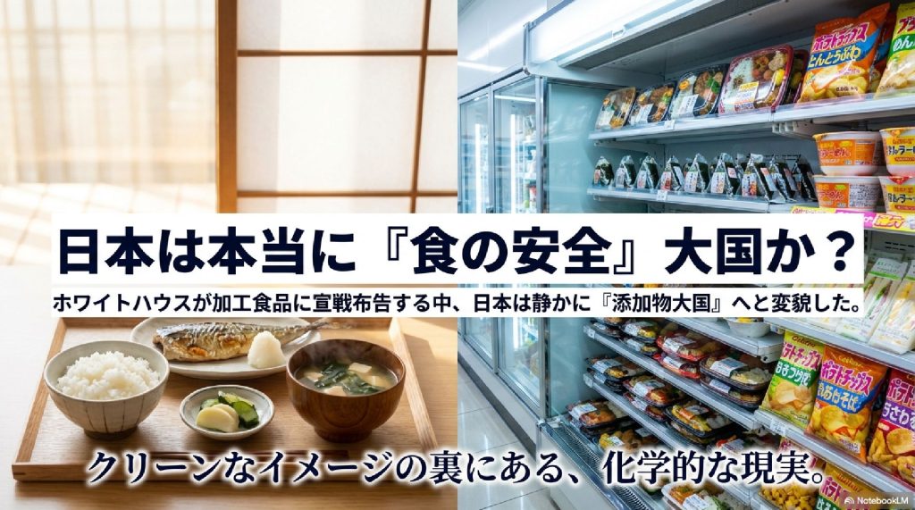 日本の食卓の裏側:「添加物大国」への変貌