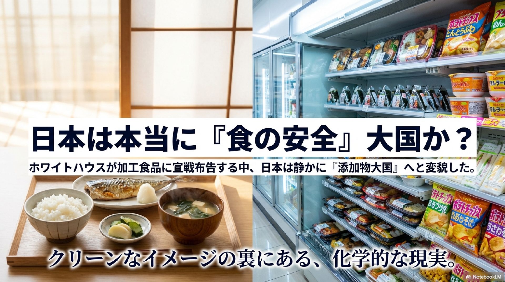 日本の食卓の裏側：「添加物大国」への変貌
