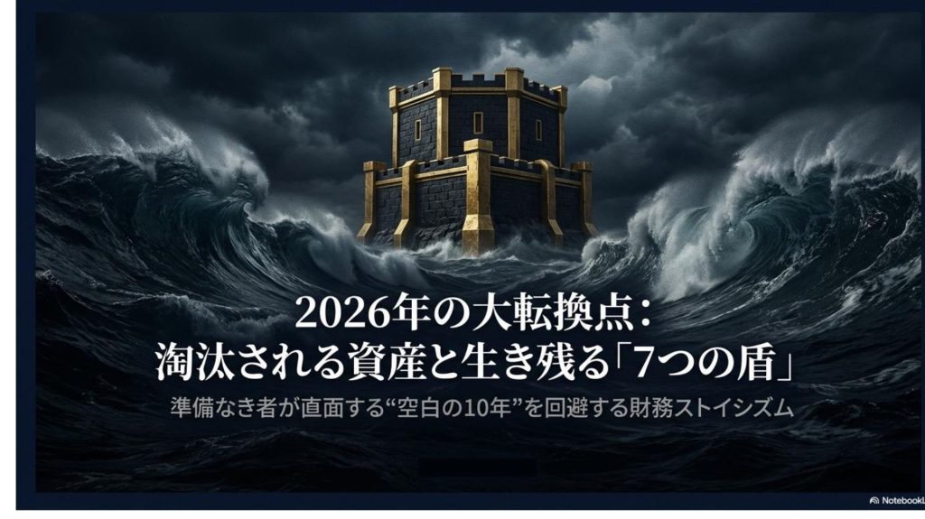 2026年の大転換点：淘汰される資産と生き残る「7つの盾」