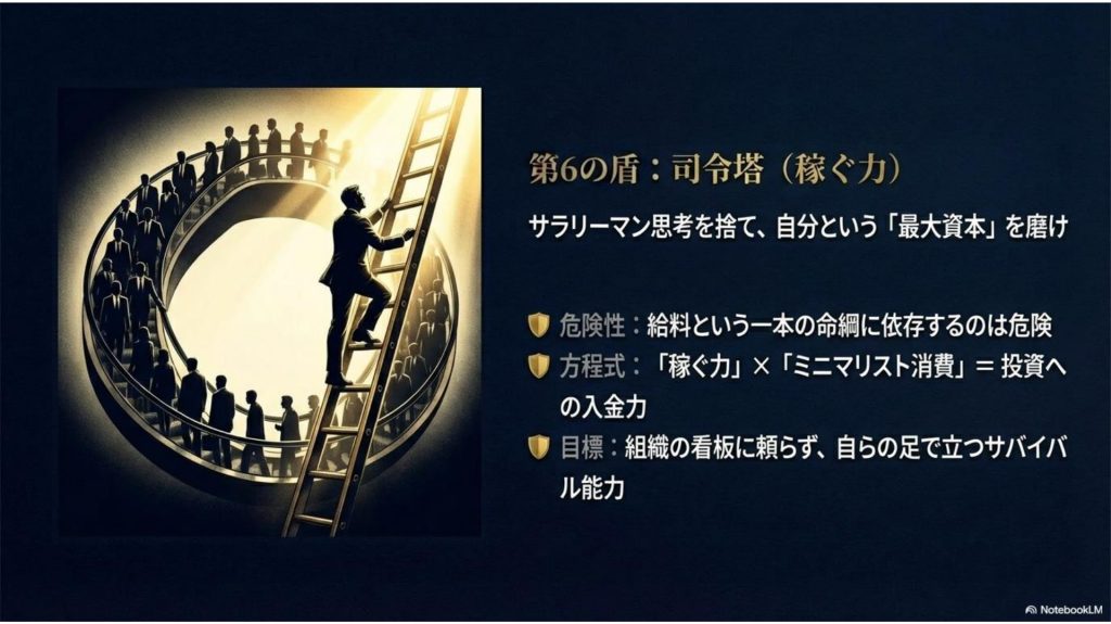 第6の盾：司令塔（稼ぐ力）