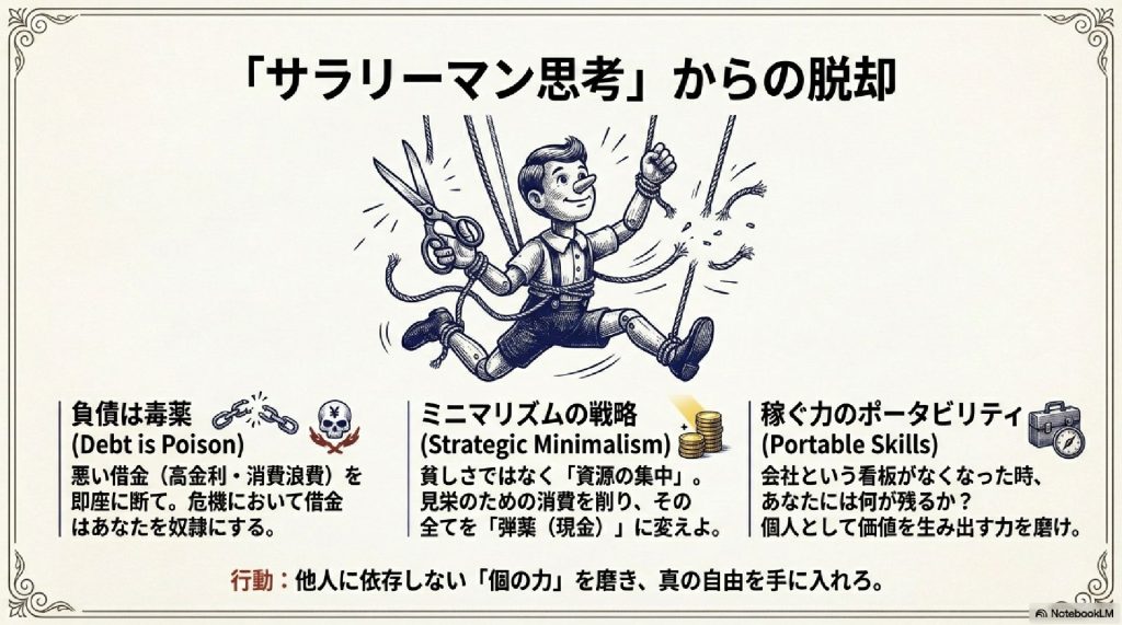 「サラリーマン思考」からの脱却とミニマリズム