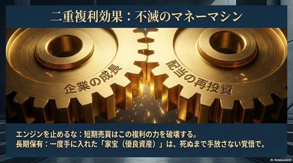 二重複利効果：不滅のマネーマシン