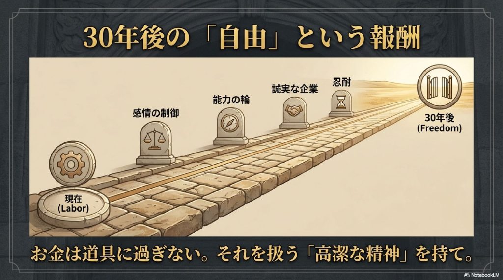 30年後の「自由」という報酬