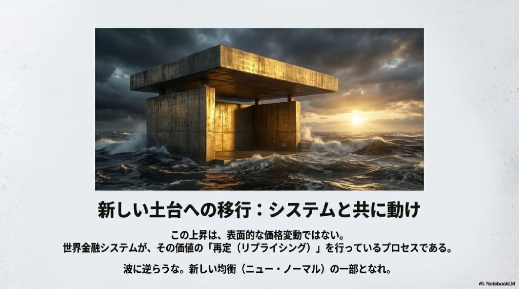 新しい土台への移行：システムと共に動け