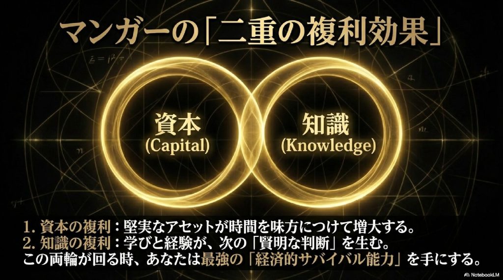 マンガーの「二重の複利効果」
