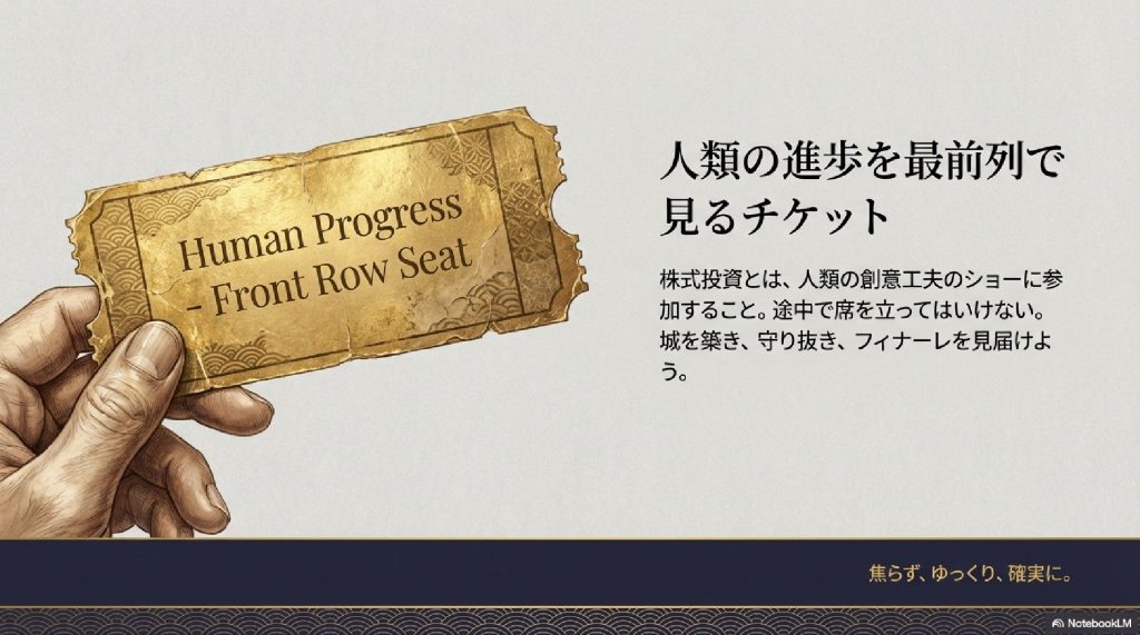 結論:人類の進歩を最前列で見届ける