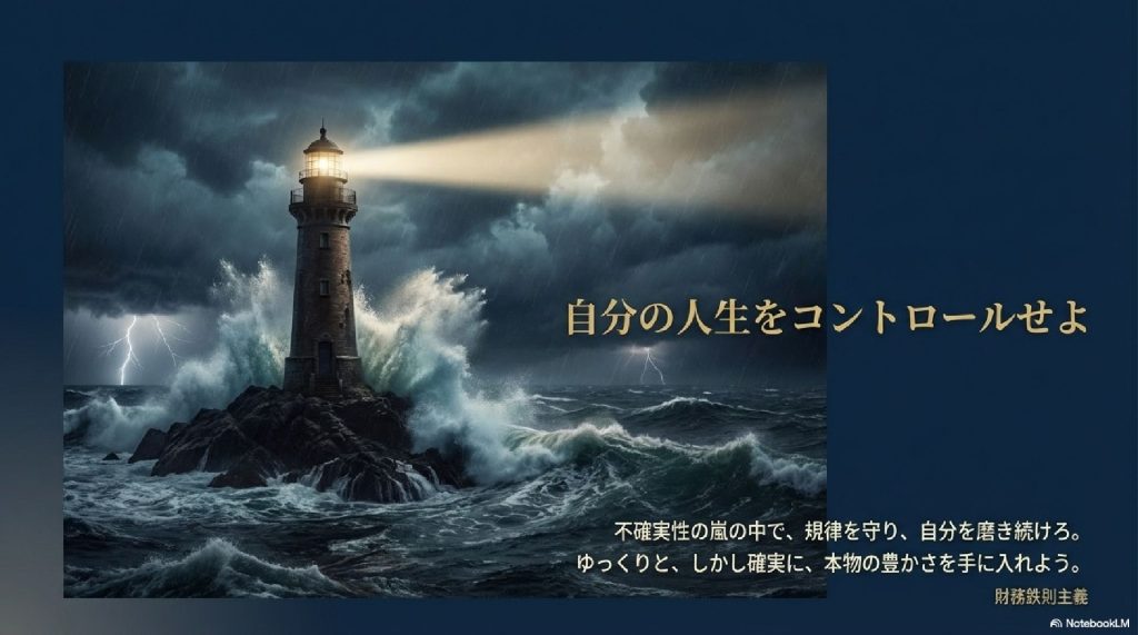 結論：自分の人生をコントロールせよ