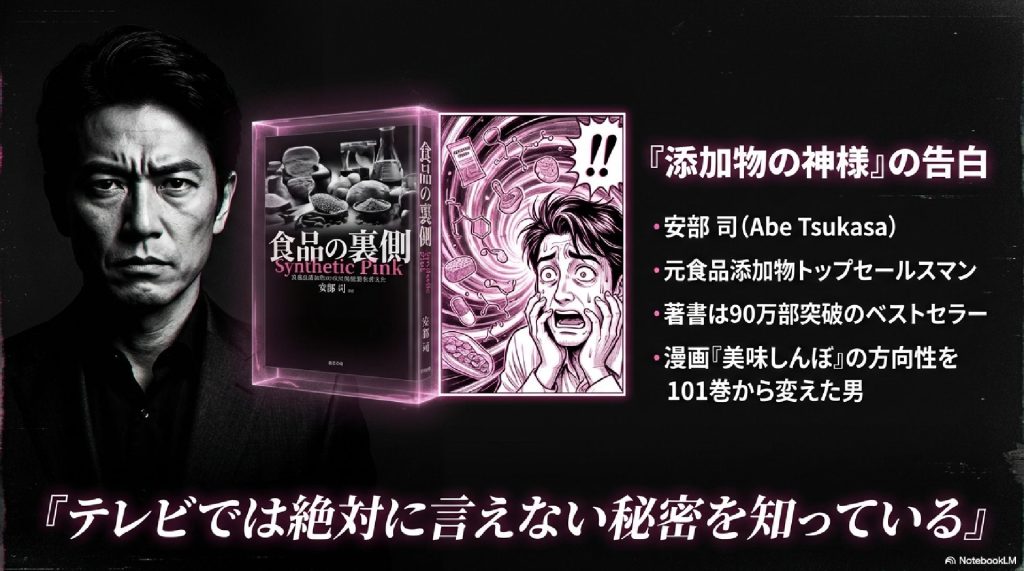「添加物の神様」安部司氏が鳴らす警鐘