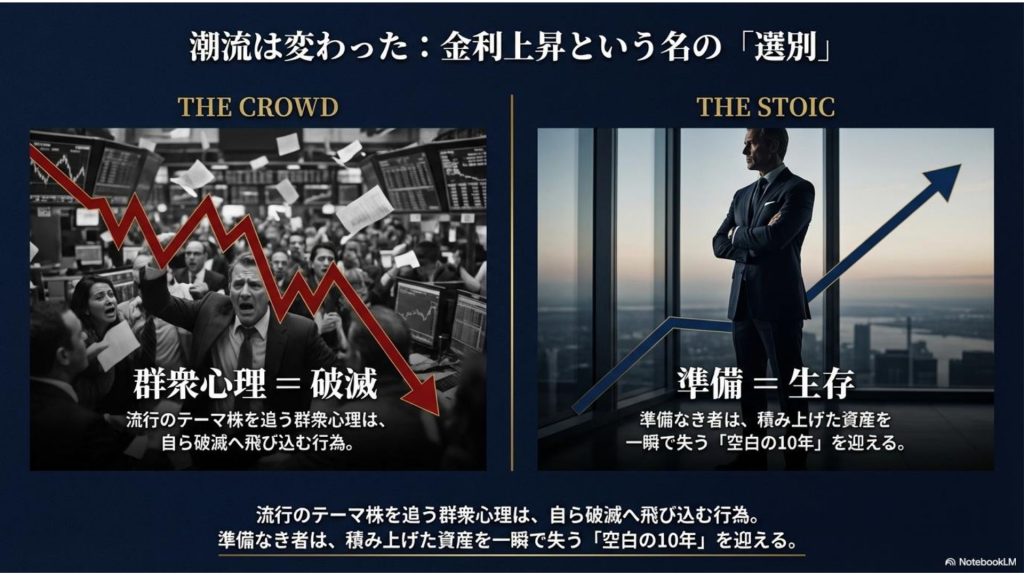 潮流の変化：金利上昇という名の「選別」