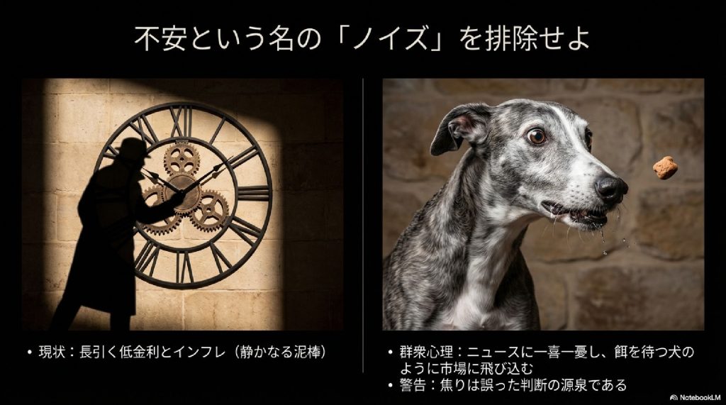 不安という名の「ノイズ」を排除せよ