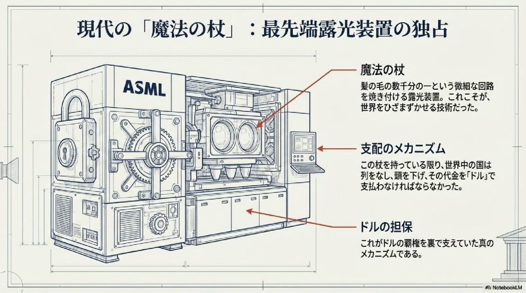 現代の「魔法の杖」：ドルの覇権を支えた技術的独占