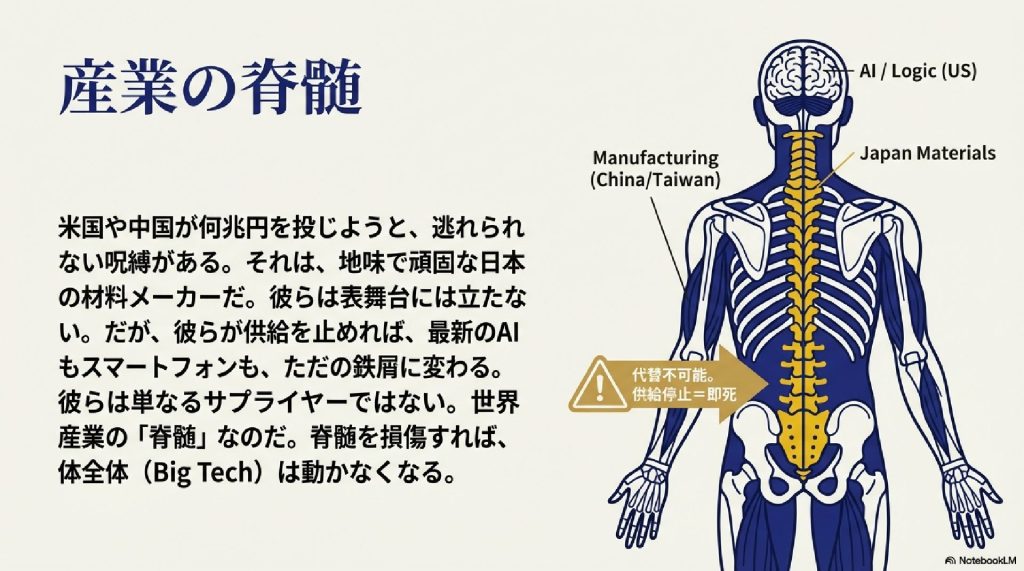 世界産業の「脊髄」としての日本