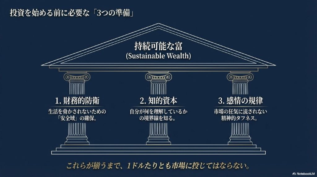 投資を始める前に完了すべき「3つの準備」