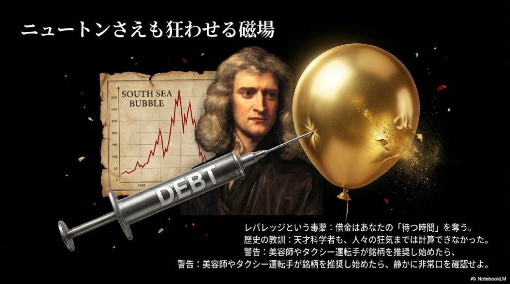 天才ニュートンさえも狂わせる磁場