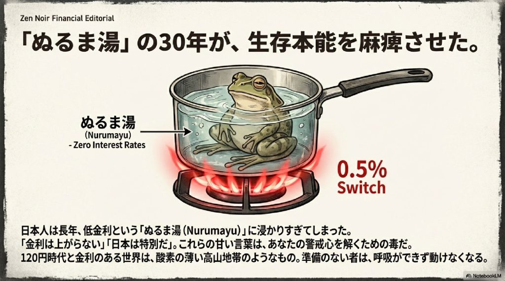 「ぬるま湯」の30年が奪った生存本能