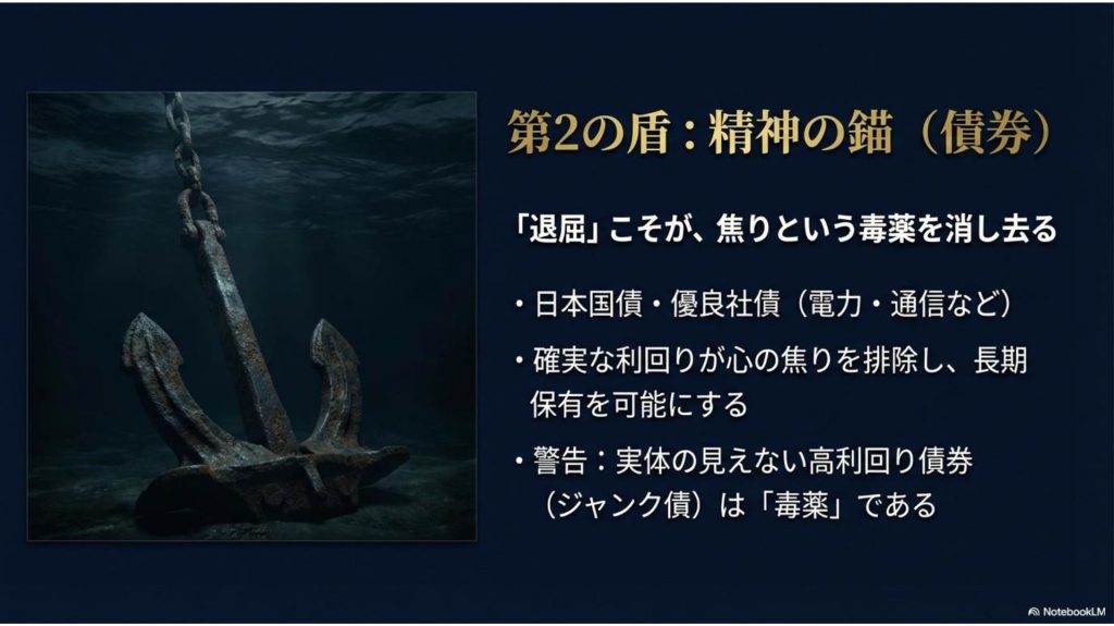 第2の盾：精神の錨（債券）