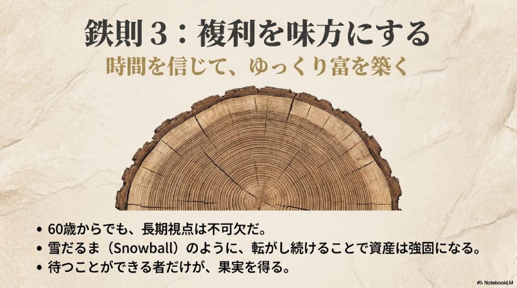 鉄則3:複利を味方にする