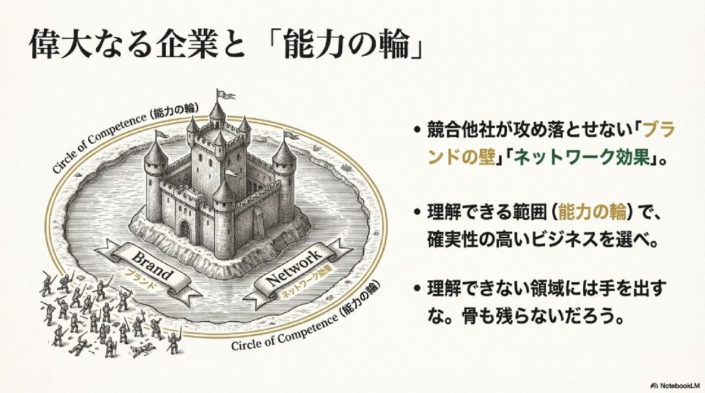 偉大なる企業と「能力の輪」