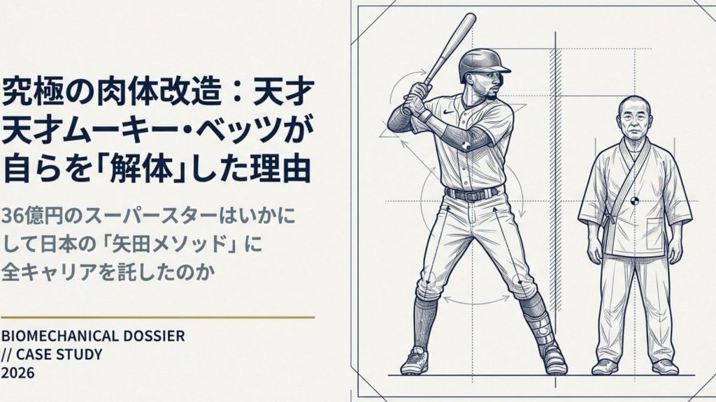 究極の肉体改造：年俸36億円のスーパースター、ムーキー・ベッツが日本の「矢田メソッド」に全キャリアを託した理由