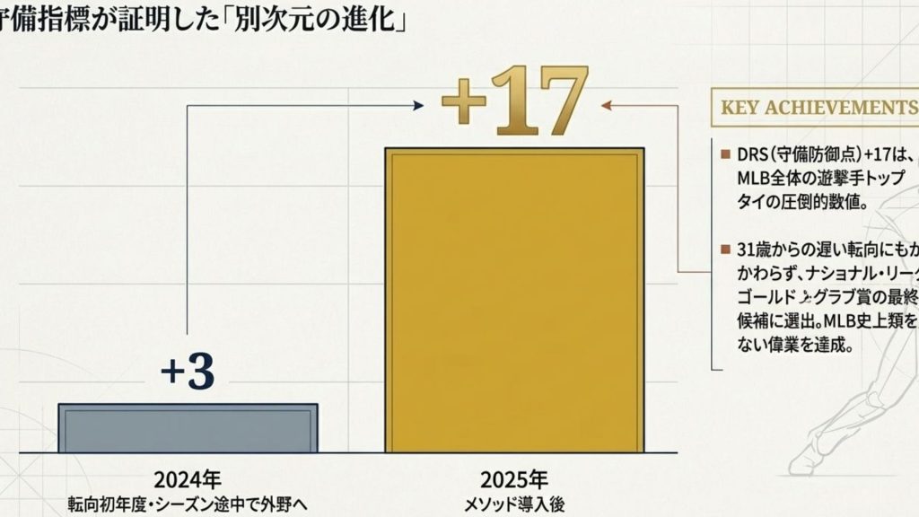 守備指標が証明した「別次元の進化」：DRS+17の衝撃