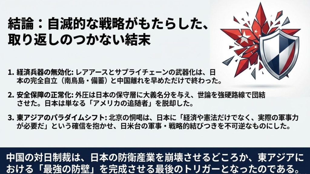 結論：自滅的な戦略がもたらした、取り返しのつかない結末