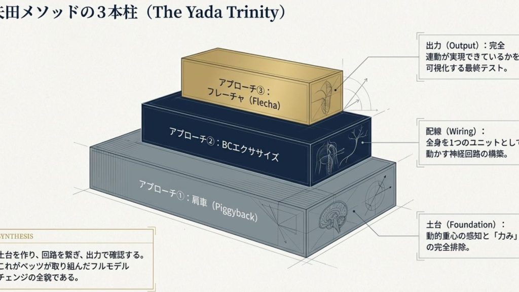 フルモデルチェンジの全貌：矢田メソッド「3本柱」
